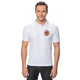 classic_polo_shirt с принтом ВУМО РФ Военный Университет в Тамбове,  |  | 