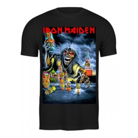 Мужская футболка с принтом Iron Maiden Band в Тамбове,  |  | 