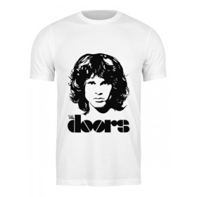 Мужская футболка с принтом The doors (Дорс) в Тамбове,  |  | Тематика изображения на принте: 