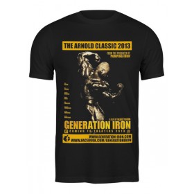 Мужская футболка с принтом Generation Iron / Поколение Железа в Тамбове,  |  | Тематика изображения на принте: 