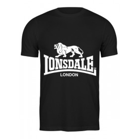 Мужская футболка с принтом lonsdale london в Тамбове,  |  | Тематика изображения на принте: 