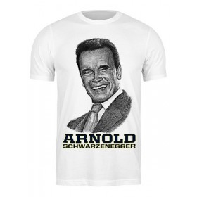 Мужская футболка с принтом Arnold Schwarzenegger в Тамбове,  |  | 