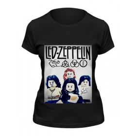 Женская футболка с принтом Led Zeppelin - toys в Тамбове,  |  | 