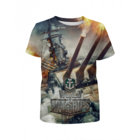 full_print_girl_tee с принтом World of Warships в Тамбове,  |  | 