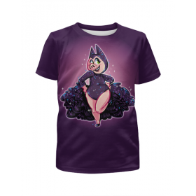 full_print_girl_tee с принтом Свинка Розита из Зверопой в Тамбове,  |  | 