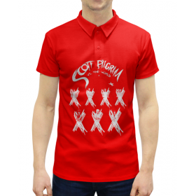 full_print_man_polo с принтом Scott Pilgrim в Тамбове,  |  | 