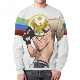 full_print_sweatshirt с принтом UFC Хабиб Нурмагомедов в Тамбове,  |  | 