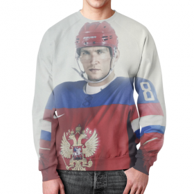 full_print_sweatshirt с принтом Александр Овечкин в Тамбове,  |  | 