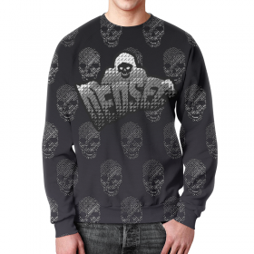 full_print_sweatshirt с принтом DEDSEC (Watch Dogs 2) в Тамбове,  |  | Тематика изображения на принте: 