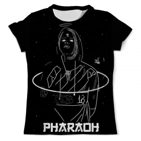 full_print_tee с принтом Pharaoh в Тамбове, Футболка с нанесением полноцветного изображения по всей поверхности может быть выполнена в двух вариантах - ХЛОПОК и СИНТЕТИКА. | Хлопок - ткань из 100% хлопка высшего качества пенье.  <br>Синтетика - ткань с высоким содержанием синтетического волокна (до 80%).  Материал хорошо тянется, имеет приятную на ощупь фактуру | 